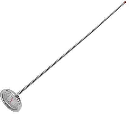 Happyyami Thermomètre De Sol à Compost Acier Inoxydable Longue Pour Jardinage Précis Mesure Rapide Température Intérieur Extérieur