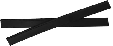 ABOOFAN 2pcs Glass Wiper Strip Rubber Squeegee Refill Replacement for Window Cleaning Shower Squeegee Rubber