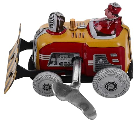 SOIMISS Juguete Quitanieves Retro Cuerda Camión De Juguete Clásico Niñas para Decoración De Hogar y Obsequio De Cumpleaños