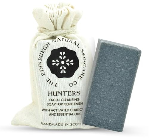 Hunter Facial Cleansing Bar | Natural Cleanser With Activated Charcoal
