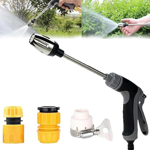 Idropulitrice Waterblitz,Idropulitrice Water Blitz,Acqua ad alta pressione Waterblitz, Vari effetti di spruzzo, Idropulitrice potente per ogni tubo da giardino