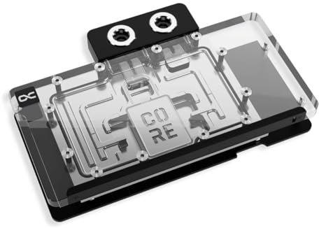 Alphacool Core RX 9070 XT Steel Legend GPU Water Block with Backplate