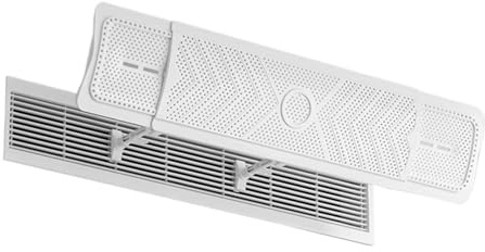 Duvcoywae Deflector De Aire Acondicionado - Protector De Ventana | Cobertura Ajustable Redireccionadora para Registros de Techo y Pared en Dormitorio y Sala de Estar