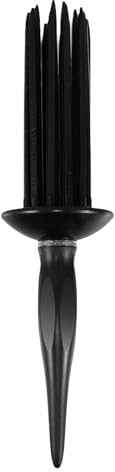 Housoutil Pettine per Acconciature Chioma Ricci che per e Nero Leggero Plastico Strumento Riduce Crespo Volume Styling Casalinghe e Professionali