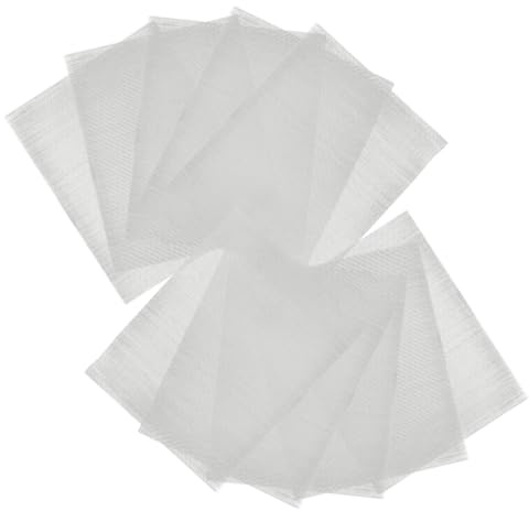 Outanaya Kit de 10 Treillis Métalliques Soudés pour Réparation de Trous sur Pare-Chocs, Renfort Plastique Polyvalent, Adapté à Véhicules et Activités Nautiques