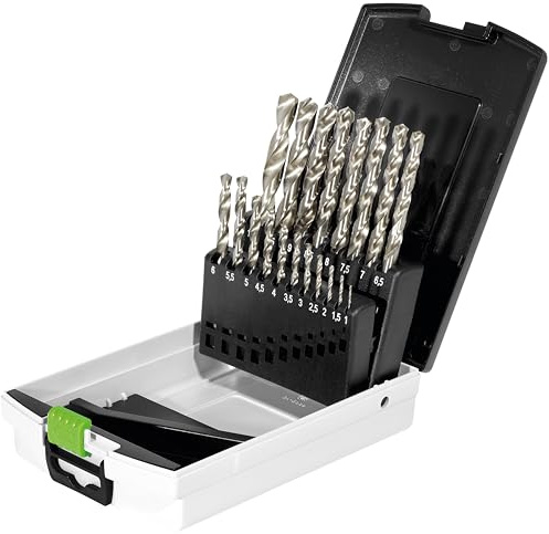 Festool Coffret de forets hélicoïdaux HSS D 1-10 Sort/19
