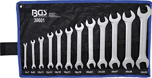 BGS 30601 | Double Open End Spanner Set | 6 - 32 mm | 12 pcs.