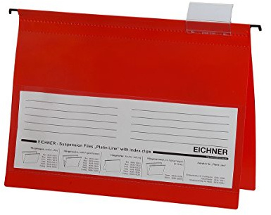 10 PVC-Hängehefter, verschiedene Varianten
