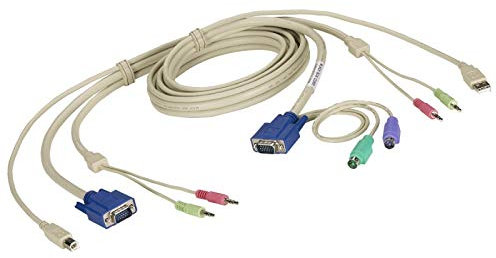 Câble KVM BLACKBOX EHN7002021-0006 724-746-5500 VGA PS/2 USB Jack