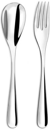 Couzon Eole - Fourchette et cuillère de service en coffret