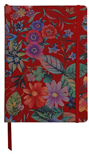 Clairefontaine 400125C Kladde Celeste Hardcover A5 72 Blatt liniert Rot