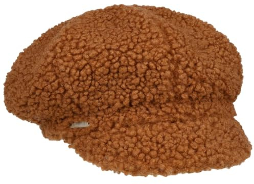 Seeberger Teddy Fur Ballonmütze Schirmmütze Damencap Wintercap Kunstfellcap Baker-Boy-Mütze Damen - mit Schirm, Futter Winter Herbst-Winter