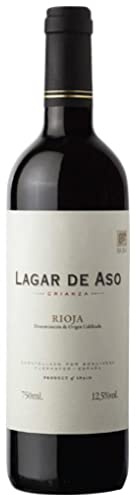6 × Lagar de Aso Tempranillo Rioja Crianza (Caja de 6 Botellas de 75 cl)