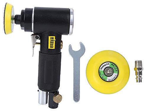Mini Levigatrice Pneumatica, Levigatrice Orbitale Casuale da 2 Pollici E 3 Pollici, Lucidatrice Pneumatica Ad Alta Velocità da 1500 Giri/min Per Carrozzeria, Connettore UE