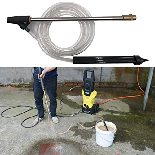 Kit lancia idropulitrice per sabbiatrice a umido, kit di ricambio per sabbiatrice ad alta pressione e sabbiatura a umido