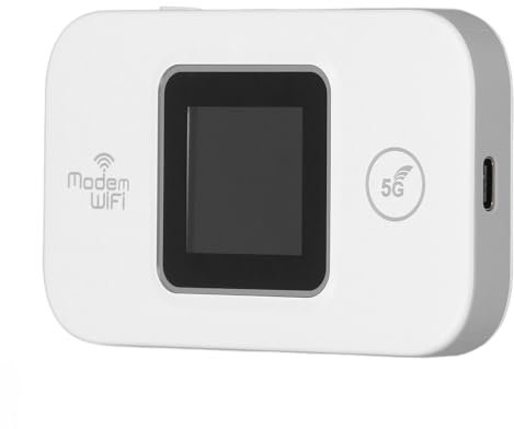 Routeur WiFi 4G LTE Portable, Haute Vitesse 300 Mbps jusqu'à 10 Appareils USB Plug and Play pour Voyage