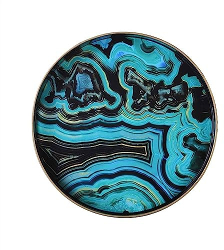 Bandeja de Cafetería Bandeja de decoración moderna for porche, mesa de centro, bandeja de servicio, bandeja de almacenamiento de cosméticos, bandeja de almacenamiento de cocina, bandeja decorativa Ban