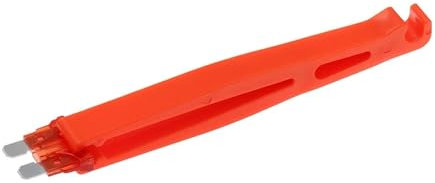 12V MI-I SMALL MEDIUM Size Kfz-Sicherungshalter Add-a-Circuit TAP-Adapter mit 10A Micro MI-N Standard-ATM-Sicherung(Color:Red clip,Size:35A)