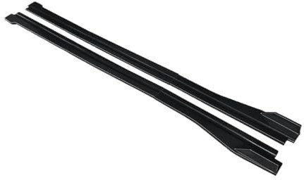 Seitenschweller Für Golf MK 7 7.5 2014-2019 Verlängerungssplitter Karosserieschürze Lippensplitter Winglet Kohlefaser Autozubehör Seitenschweller Seitenrock(Matt-schwarz)