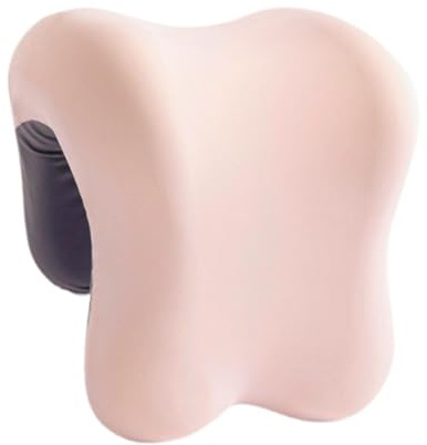 perfk Bürostuhl-Nackenstütze aus Memory-Schaum, weiches Mittagspausenkissen, Nickerchen-Nackenkissen für Männer, Rosa
