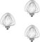 Heiikiuy 3X Accesorios para Batidora de Pie de Elevación de 7 Cuartos, Cabezal Mezclador, Batidor, Adecuado para KSM7586P
