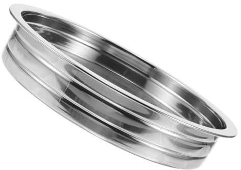 iplusmile Teglie Per Torte in Metallo Piatto Per Comunioni in Metallo Per Decorazioni Da Tavola Piatto in Acciaio Inossidabile Per Comunione Teglia in Acciaio Inossidabile Vassoio Per Torte