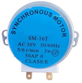 Kompatibel Mit Galanz, Synchronmotor For Drehteller Der Mikrowelle, Tablettmotor, D-Loch SM-16T, AC 30 V, 3 W