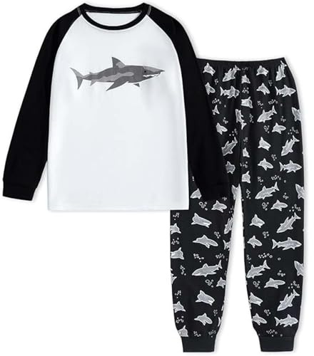 Generico Set Completo Bambino 2026 Elegante Comodo Gioco Quotidiano Maglia Pantaloni Bambini 3-12 Anni (Black, 7-8 Years)