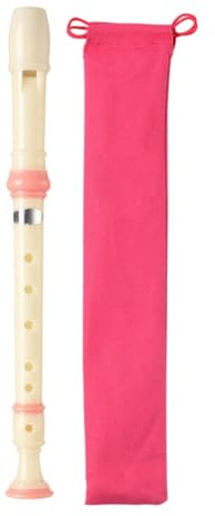 Blockflöjt Blockflöjt Professionellt Instrument För Vuxna Och Nybörjare Är Lätt Att Lära Sig Sexhål(Pink)