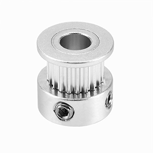 sourcingmap 3D Drucker Synchron Rad Zahnriemen Umlenkrolle 20 Zähne Bohrung 6,35mm DE