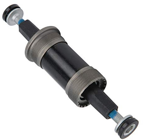 VGEBY 68mm Fahrrad Innenlager Tretlager, Vierkant Metalllager Tretlager mit Schrauben 113mm / 120mm / 126mm für Mountainbike