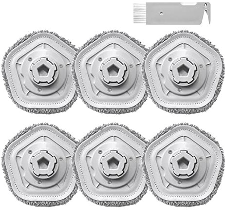 LOOR Mop Pad Pièces de rechange pour robot aspirateur Bot W10 & W10 Pro