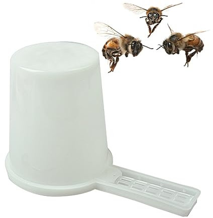 BESPORTBLE Bienenfutterspender Aus Kunststoff Bienenstock-futterspender Honig-futterspender Für Bienenzucht Bienenstock-eingangsfutterspender Zum Füllen Von Zuckersirup