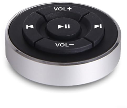für Bluetooth-kompatible Medientaste, kabellose Media-Lenkrad-Fernbedienung, MP3-Musik-Player-Taste