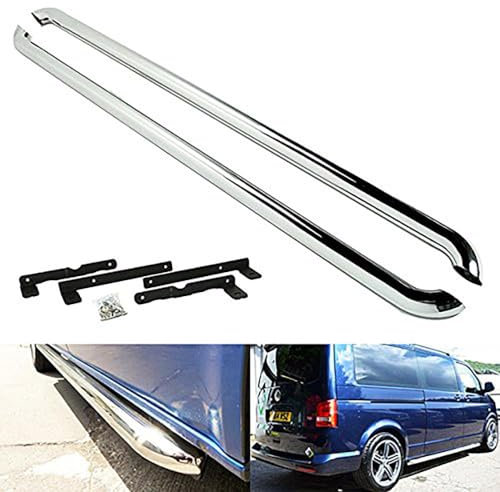 HALOD 2-teiliger Satz Auto-Seitenschweller für 2003-up VW T5 T6,Autopedale, Seitenschweller und Seitenleisten, kompatibel mit externem Zubehör
