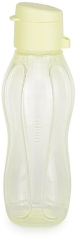 Tupperware EcoEasy Trinkflasche 310 ml hellgrün Trinkverschluss (inkl. 1x Schlüsselanhänger Zufällig)