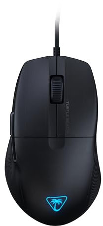 Turtle Beach Pure SEL – Ultraleichte, ergonomische RGB-Gaming-Maus, optischer 8K DPI-Sensor, mechanische Schalter, PTFE-Gleitelemente, RGB-Beleuchtung - Schwarz
