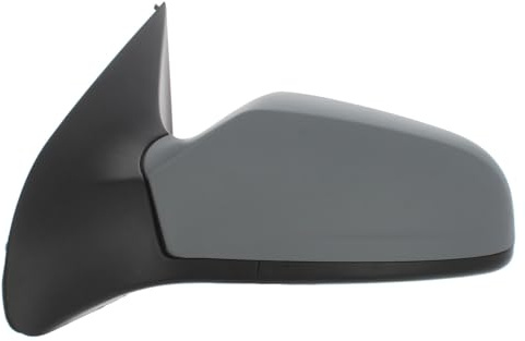 Electric Wing Mirror, Fits Vauxhall Astra H Mk5 5 Door 2004-2009 | Primed Cover, Convex Chrome Heated Glass, UK Passenger Side Left Replacement