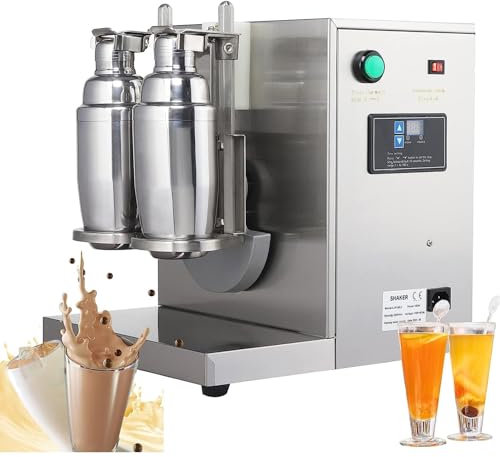 Máquina Automática De Coctelera De Té Con Leche, Mezcladora De Bebidas Eléctrica De 350 Ml-700 Ml, Máquina Agitadora De Té Con Leche De Doble Cabezal De 360°, Para Café Con Jugo De Té De Burbujas