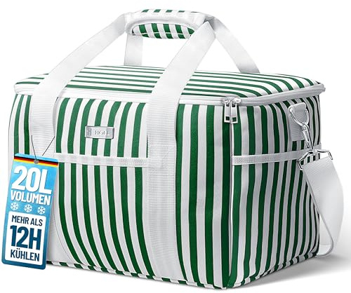 HOEL Borsa Termica Porta Pranzo - Borsa Frigo Grande - Borsa Pranzo Ufficio - Lunch Bag - Borse Termiche - Borsa Portapranzo Ufficio Viaggio Picnic