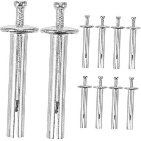 SKISUNO 10pcs Knock The Expansion Nail for Wall Installation Concrete Nails in Anchor Anchors for Concrete Heavy Duty