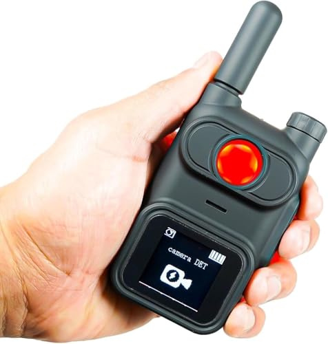 Detector profesional AK780 mod. MINI de microespías, cámaras ocultas y GPS - Dispositivo portátil con alta sensibilidad para detectar señales inalámbricas en coche y alquiler