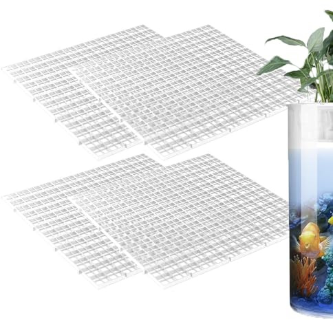 Generisch Aquariumdeckel 4 Stück Aquarium Bildschirmnetz Aquarium Abdeckung 30x30cm Terrariendeckel Gitter Aquarium Deckel - Verhindern DASS Fische Aus Dem Aquarium Springen Und Reptilien Entkommen