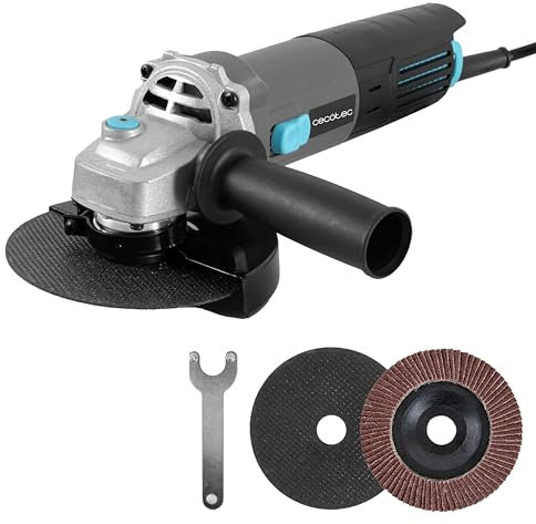 Cecotec Smerigliatrice Angolare a Filo RadialPower 780 Filtra. da 780W, Prestazioni Ottimali, Design Leggero, Filtro Antipolvere, Testa M14, Velocità di 12.000 giri/min per Lavori, Rapidi e Puliti