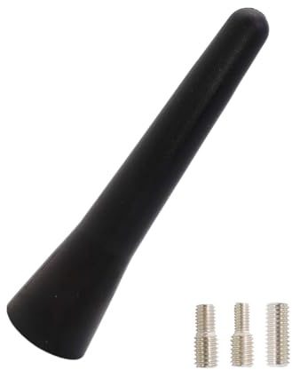 2.5 Zoll Kurzstabantenne Kfz Dachantenne Kompatibel mit BMW Mini Cooper Opel Citroen VW Polo Bettle FIAT FM AM Autoradio
