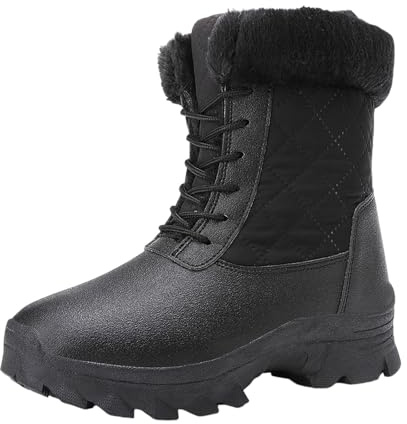 Apres Ski Femme Bottes De Neige Boots Fourrées Chaussure Après Grand Froid Botte Hiver Chaude Bottine Chaussures Montantes Randonnée Pour Chaudes Imperméable D'hiver Après-Ski Fourrée Apres-Ski Botas