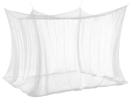 Filet Moustiquaire De Tonnelle Extérieure,Carré À 4 3 x 3 x 2,5 m | Rideaux Moustiquaires Extérieurs | Pour Camping-Car Aires De Repos Chaises Sous Gazebos Lit Double Jardin Terrasse Camping
