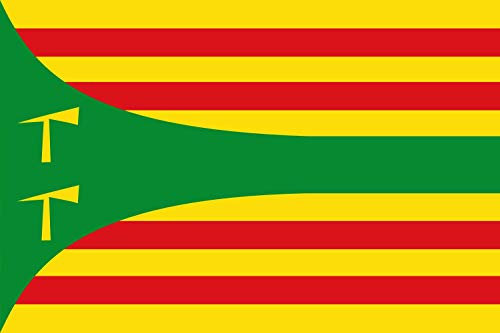 magFlags Bandera Large Hoz de Jaca | bandera horizontal | 1.35m² | 90x150cm