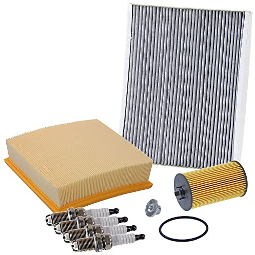 BESTPRICE ATP Inspektionspaket Filterset mit 1x Luftfilter, 1x Innenraumfilter | Kompatibel mit: OPEL CORSA D, CORSA D Kasten/Schrägheck, CORSA E, CORSA E Kasten/Schrägheck
