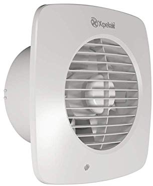 Xpelair XPL93072AW 150 mm Silent Extractor Fan-Timer - White